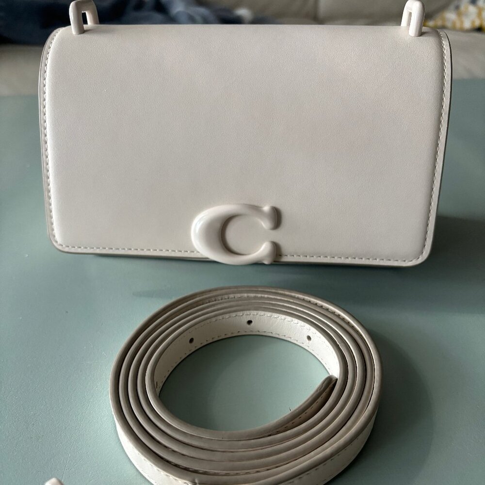 Coach Bandit Crossbody - Chalk/Silver